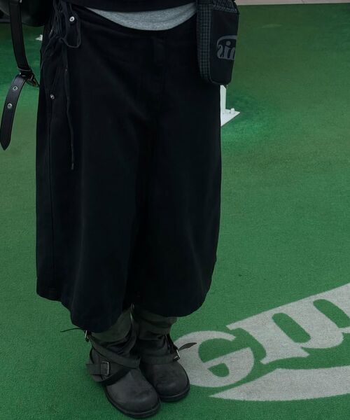 KICHUL(キチョル)の「Double Waist Bermuda Cotton Pants (Beige)(その他パンツ・レディース・その他・LARGE/MEDIUM/SMALL)」の10枚目の写真