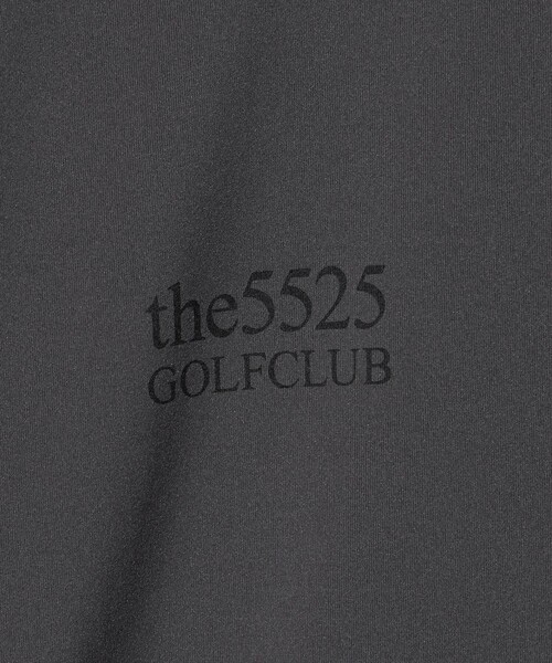 5525golf(ゴーゴーニーゴーゴルフ)の「【別注】<5525 for UNITED ARROWS GOLF>モックネック シャツ(Tシャツ/カットソー・メンズ・ダークグレー/ネイビー・L/M/S)」の8枚目の写真