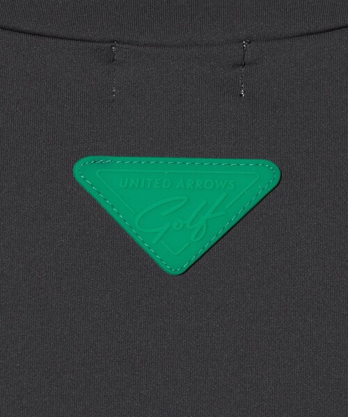 5525golf(ゴーゴーニーゴーゴルフ)の「【別注】<5525 for UNITED ARROWS GOLF>モックネック シャツ(Tシャツ/カットソー・メンズ・ダークグレー/ネイビー・L/M/S)」の9枚目の写真