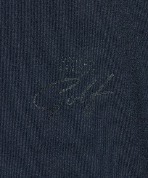 5525golf(ゴーゴーニーゴーゴルフ)の「【別注】<5525 for UNITED ARROWS GOLF>モックネック シャツ(Tシャツ/カットソー・メンズ・ダークグレー/ネイビー・L/M/S)」の12枚目の写真