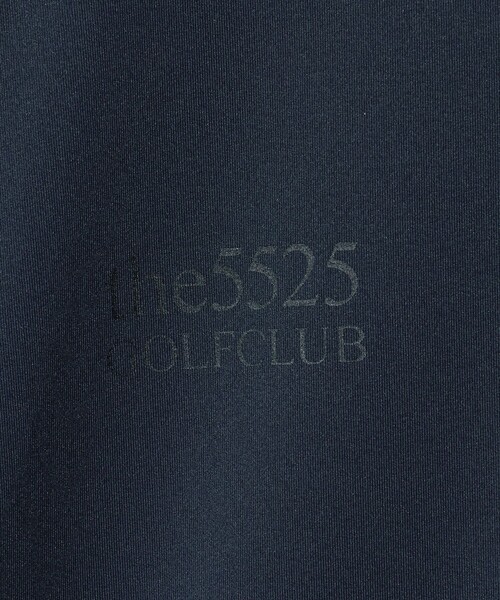 5525golf(ゴーゴーニーゴーゴルフ)の「【別注】<5525 for UNITED ARROWS GOLF>モックネック シャツ(Tシャツ/カットソー・メンズ・ダークグレー/ネイビー・L/M/S)」の13枚目の写真