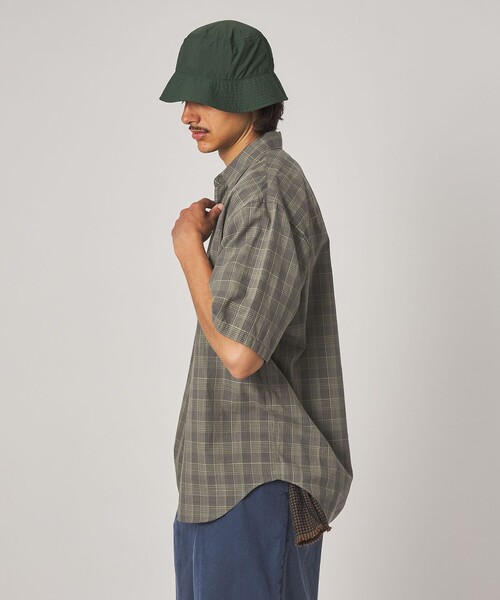 Steven Alan(スティーブンアラン)の「<Steven Alan> スラブ チェック レギュラーカラー ショートスリーブ シャツ(シャツ/ブラウス・メンズ・ダークグレー/オリーブ・XL/L/M/S)」の11枚目の写真