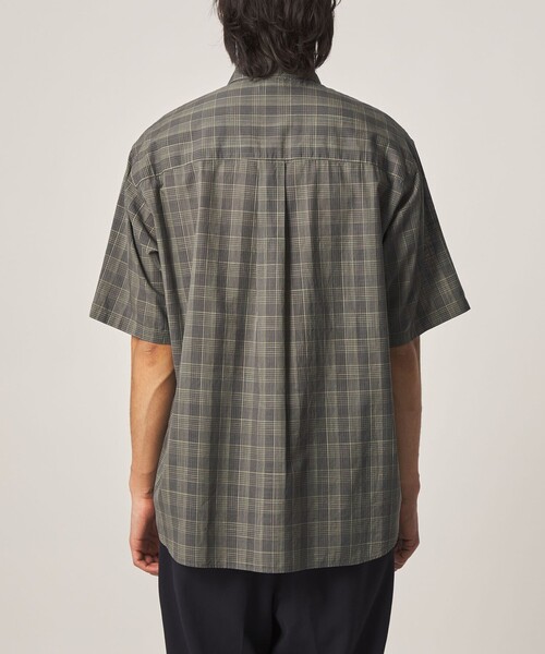Steven Alan(スティーブンアラン)の「<Steven Alan> スラブ チェック レギュラーカラー ショートスリーブ シャツ(シャツ/ブラウス・メンズ・ダークグレー/オリーブ・XL/L/M/S)」の15枚目の写真