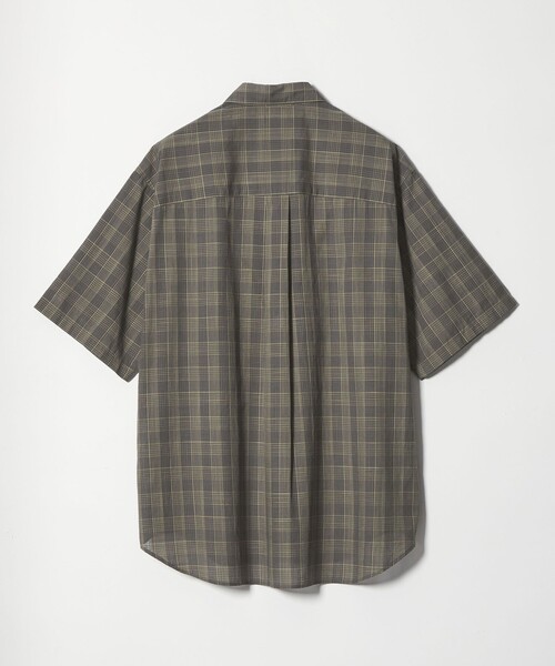 Steven Alan(スティーブンアラン)の「<Steven Alan> スラブ チェック レギュラーカラー ショートスリーブ シャツ(シャツ/ブラウス・メンズ・ダークグレー/オリーブ・XL/L/M/S)」の21枚目の写真