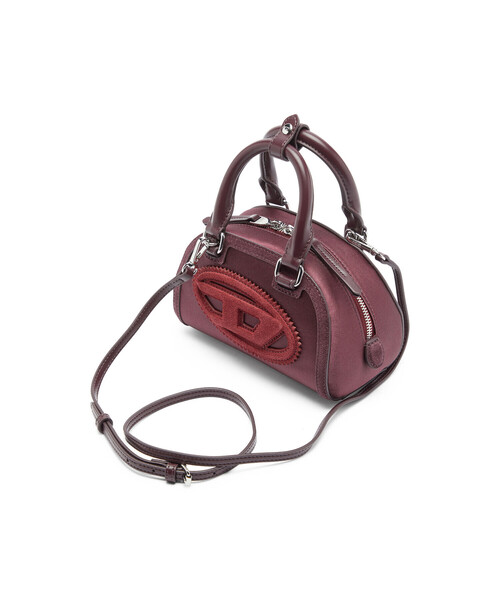 DIESEL(ディーゼル)の「ウィメンズ クロスボディバッグ 1DR DOME CROSSBODY(ショルダーバッグ・レディース・ライトグレー/バーガンディー・UNI)」の15枚目の写真