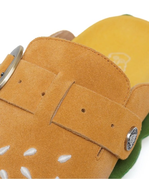 OLD ORDER(オールドオーダー)の「OLD ORDER/オールドオーダー/BBiMp×MENTAL Burger Slippers(スリッポン・レディース・キャメル・40/36/37/38)」の8枚目の写真