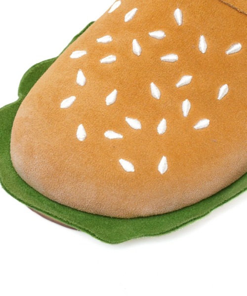 OLD ORDER(オールドオーダー)の「OLD ORDER/オールドオーダー/BBiMp×MENTAL Burger Slippers(スリッポン・レディース・キャメル・40/36/37/38)」の6枚目の写真