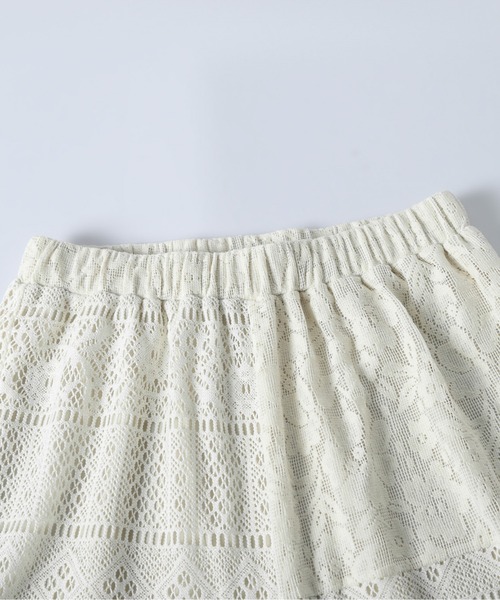 AMELY(エミリー)の「パッチワークレースパンツ(その他パンツ・レディース・オリーブ/アイボリー/ブラック・L/M)」の18枚目の写真