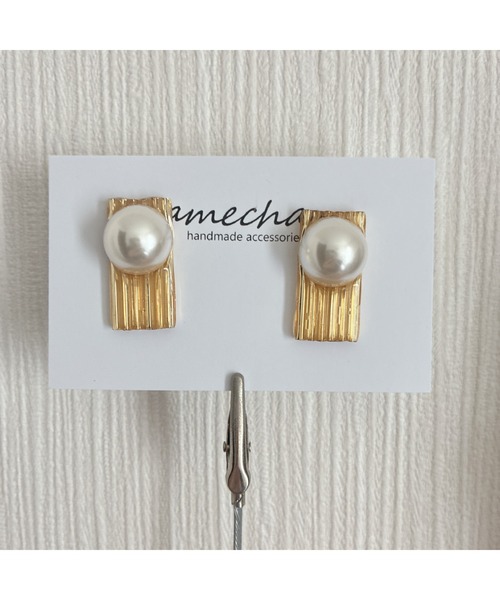 tone(トーン)の「【amechan】凛(ピアス)(MA)(ピアス(両耳用)・レディース・シルバー/ゴールド・FREE)」の6枚目の写真