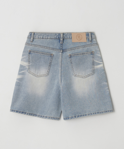 BUTTON UP（ボタンアップ）の「ダブルキャットポイントショートデニムパンツ（その他パンツ・レディース・その他・LARGE/MEDIUM/SMALL）」の3枚目の写真