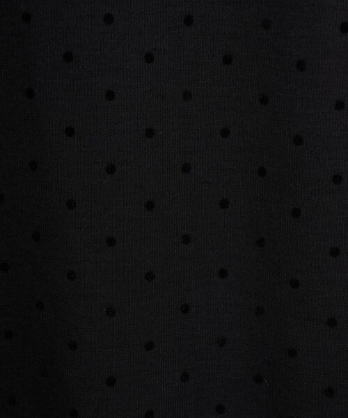 DISCOAT(ディスコート)の「【umm.】衿ギャザー半袖ドットプルオーバー(Tシャツ/カットソー・レディース・ブラック/ホワイト/オフホワイト/ミント・FREE)」の20枚目の写真