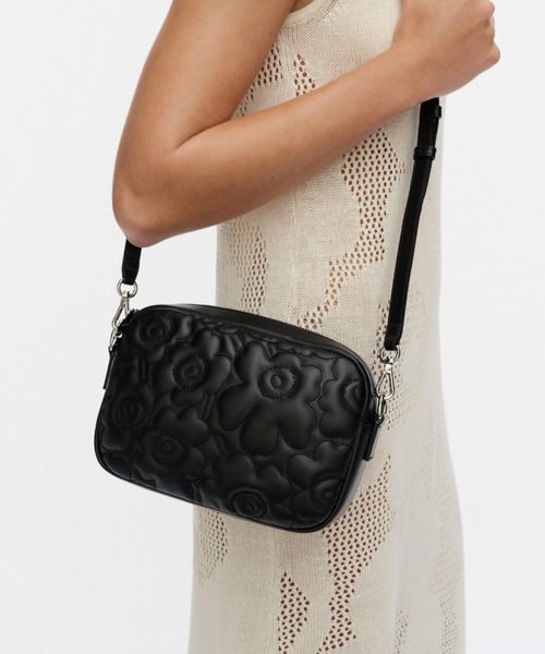 marimekko(マリメッコ)の「Gratha Unikko / shoulder bag(ショルダーバッグ・レディース・ブラック・FREE)」の1枚目の写真