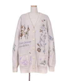 rurumu: | rurumu:/ルルムウ/“rebelka” jacquard knit cardigan(カーディガン/ボレロ)