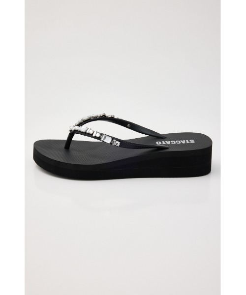 STACCATO(スタッカート)の「【J.】flip flops トングサンダル(サンダル・レディース・ブラック・LARGE/MEDIUM/SMALL)」の12枚目の写真