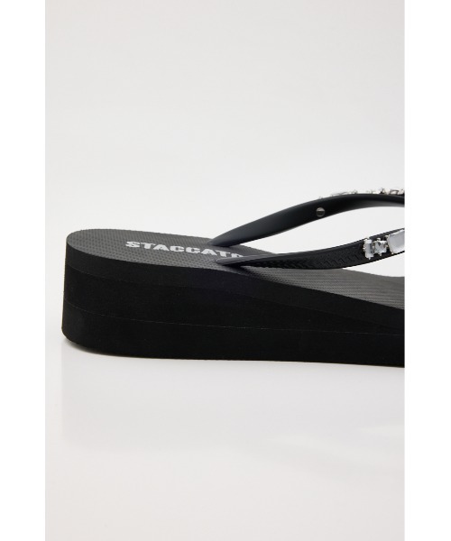 STACCATO(スタッカート)の「【J.】flip flops トングサンダル(サンダル・レディース・ブラック・LARGE/MEDIUM/SMALL)」の7枚目の写真