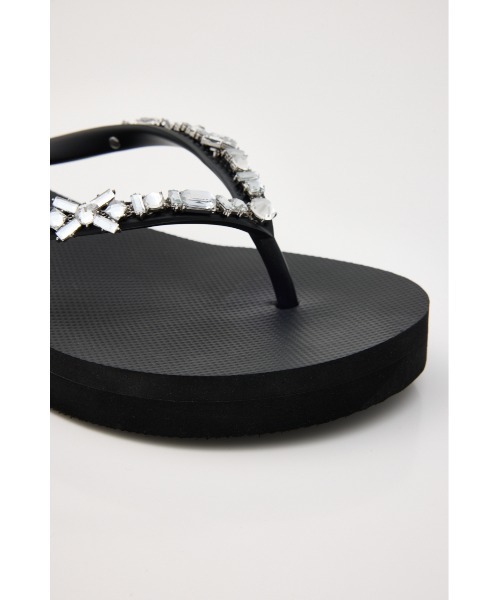 STACCATO(スタッカート)の「【J.】flip flops トングサンダル(サンダル・レディース・ブラック・LARGE/MEDIUM/SMALL)」の6枚目の写真