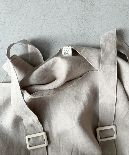 BASERANGE（ベースレンジ）の「Baserange Frame top（Tシャツ/カットソー・レディース・ベージュ・X-SMALL）」の4枚目の写真