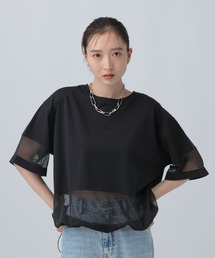 LEPSIM | ポイントシアー使いプルオーバーSS 841038(Tシャツ/カットソー)