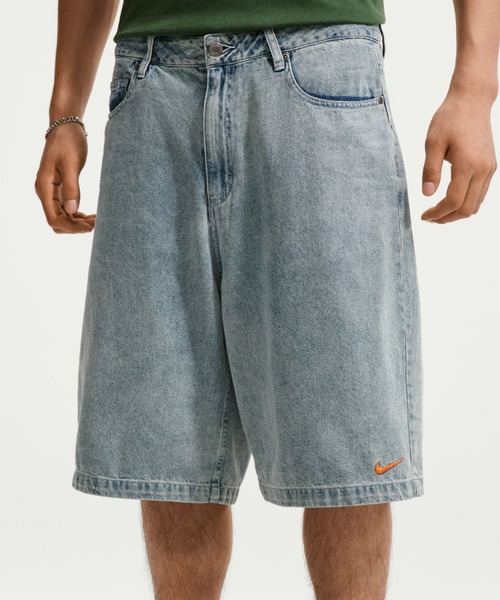 NIKE(ナイキ)の「NIKE AS M NK YMH INDIGO DENIM SHORT / ナイキ YMH インディゴ デニム ショート 【SP】(デニムパンツ・メンズ・ブルー・30inch/32inch/34inch/36inch)」の1枚目の写真