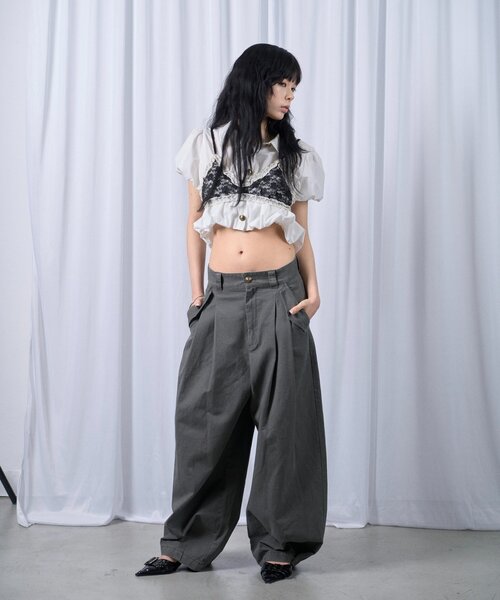 Six M(シックスエム)の「【SixM 】Lingerie bra(シャツ/ブラウス・レディース・サックスブルー/オフホワイト/ブラック・FREE)」の9枚目の写真