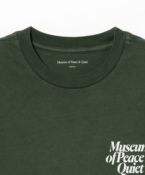 PEACE & QUIET(ピースアンドクワイエット)の「Museum of Peace & Quiet / Mid Century Tee(Tシャツ/カットソー・メンズ・グリーン・XL/L/M)」の3枚目の写真