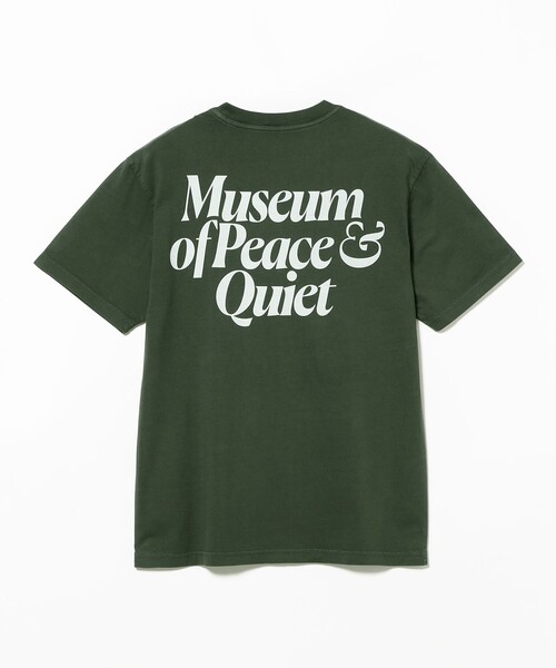 PEACE & QUIET(ピースアンドクワイエット)の「Museum of Peace & Quiet / Mid Century Tee(Tシャツ/カットソー・メンズ・グリーン・XL/L/M)」の4枚目の写真