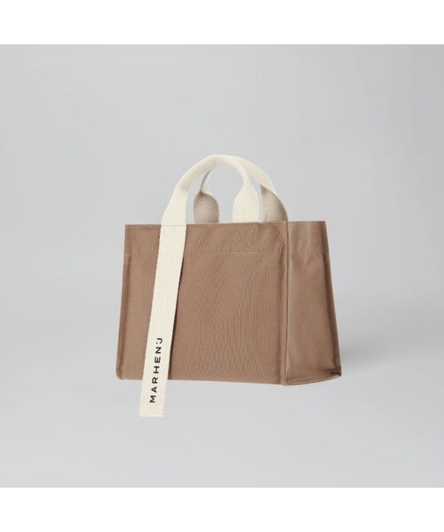 MARHEN.J（マルヘンジェイ）の「リコミニ コンフォート(RICO MINI COMFORT) キャンバス トートバッグ（トートバッグ・レディース・ブラック/アイボリー/ベージュ/レッド/ピンク・FREE）」の3枚目の写真