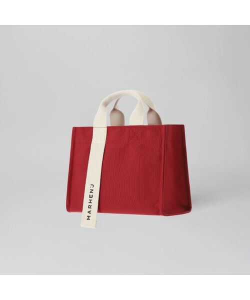 MARHEN.J（マルヘンジェイ）の「リコミニ コンフォート(RICO MINI COMFORT) キャンバス トートバッグ（トートバッグ・レディース・ブラック/アイボリー/ベージュ/レッド/ピンク・FREE）」の5枚目の写真