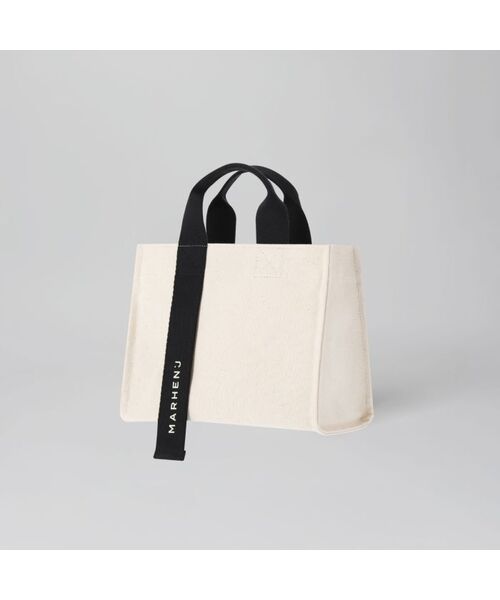 MARHEN.J（マルヘンジェイ）の「リコミニ コンフォート(RICO MINI COMFORT) キャンバス トートバッグ（トートバッグ・レディース・ブラック/アイボリー/ベージュ/レッド/ピンク・FREE）」の2枚目の写真