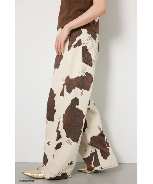 RODEO CROWNS WIDE BOWL（ロデオクラウンズワイドボウル）の「(TOY STORY)COW PATTERN パンツ（その他パンツ・レディース・ブラウン系その他/ホワイト系その他・SMALL/MEDIUM）」の19枚目の写真