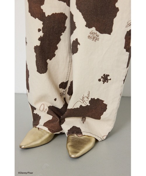 RODEO CROWNS WIDE BOWL（ロデオクラウンズワイドボウル）の「(TOY STORY)COW PATTERN パンツ（その他パンツ・レディース・ブラウン系その他/ホワイト系その他・SMALL/MEDIUM）」の21枚目の写真