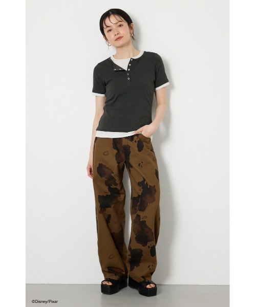RODEO CROWNS WIDE BOWL（ロデオクラウンズワイドボウル）の「(TOY STORY)COW PATTERN パンツ（その他パンツ・レディース・ブラウン系その他/ホワイト系その他・SMALL/MEDIUM）」の17枚目の写真