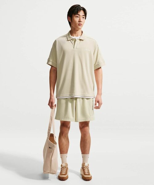 NIKE(ナイキ)の「《セットアップ対応商品》ナイキ スポーツウェア クラブ メンズ フレンチテリー ポロ / Nike Sportswear Club Men's French Terry Polo IQ6274-229 Light Khaki(ポロシャツ・メンズ・ブラウン系その他2・XL/L/M/2XL/S/XS)」の14枚目の写真