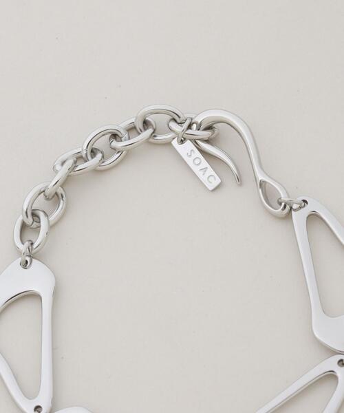 SOAC(ソーク)の「SOAC/Pond Chain Bracelet(ブレスレット・レディース・シルバー・FREE)」の4枚目の写真