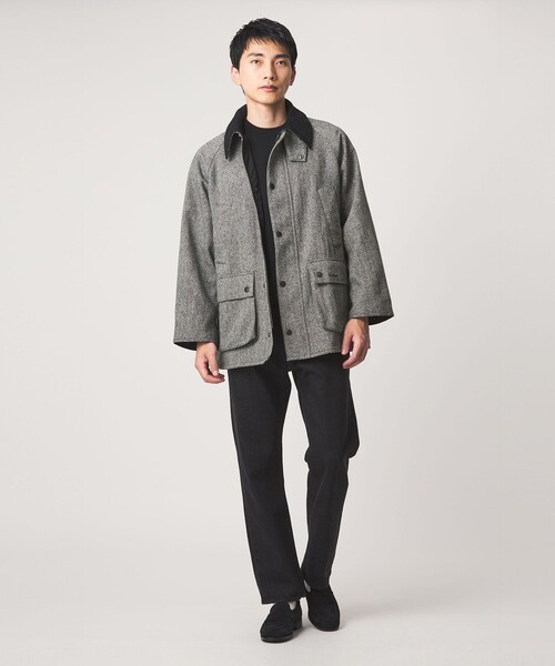 Barbour(バブアー)の「【別注】<Barbour>GLR ホームスパン ビデイル ジャケット(その他アウター・メンズ・グレー・36/38/40)」の2枚目の写真
