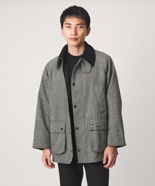 Barbour(バブアー)の「【別注】<Barbour>GLR ホームスパン ビデイル ジャケット(その他アウター・メンズ・グレー・36/38/40)」の3枚目の写真