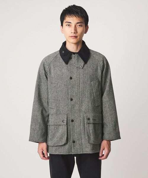 Barbour(バブアー)の「【別注】<Barbour>GLR ホームスパン ビデイル ジャケット(その他アウター・メンズ・グレー・36/38/40)」の4枚目の写真