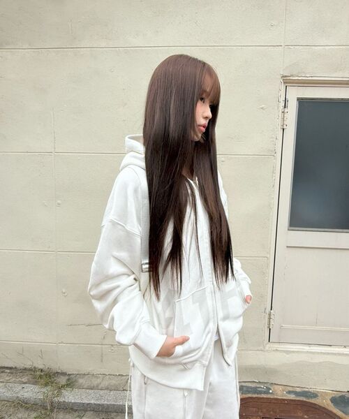 41PRAY（サイルプレイ）の「Graphic Zip Up Hoodie / Ivory（パーカー・レディース・ホワイト・OS）」の7枚目の写真