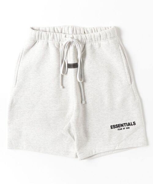 FOG ESSENTIALS(エフオージーエッセンシャルズ)の「【FOG ESSENTIALS】エッセンシャルズ FRONT LOGO ハーフパンツ(スウェットパンツ・メンズ・ブラック/ホワイト系その他/オートミール・SMALL/MEDIUM/LARGE/X-LARGE)」の5枚目の写真