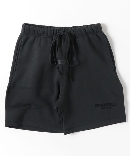 FOG ESSENTIALS(エフオージーエッセンシャルズ)の「【FOG ESSENTIALS】エッセンシャルズ FRONT LOGO ハーフパンツ(スウェットパンツ・メンズ・ブラック/ホワイト系その他/オートミール・SMALL/MEDIUM/LARGE/X-LARGE)」の7枚目の写真