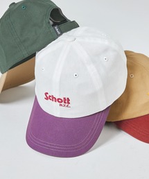 schott | 【SCHOTT】ロゴバイカラーキャップ SC017(キャップ)