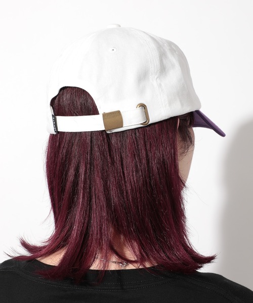schott（ショット）の「【SCHOTT】ロゴバイカラーキャップ SC017（キャップ・メンズ・ホワイト・FREE）」の3枚目の写真