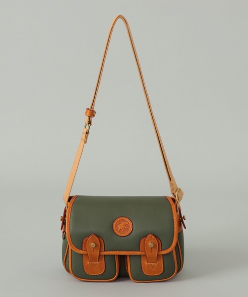 BEAMS F（ビームスエフ）の「【別注】HUNTING WORLD / MINI ABERDEEN X（トートバッグ・メンズ・グリーン・ONE SIZE）」の2枚目の写真