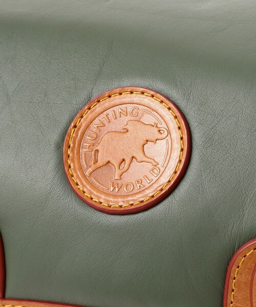 BEAMS F（ビームスエフ）の「【別注】HUNTING WORLD / MINI ABERDEEN X（トートバッグ・メンズ・グリーン・ONE SIZE）」の19枚目の写真