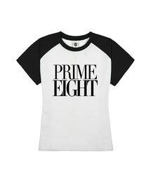 EIGHTY レディース スリムフィットラグラン半袖Tシャツ 5 COLORS