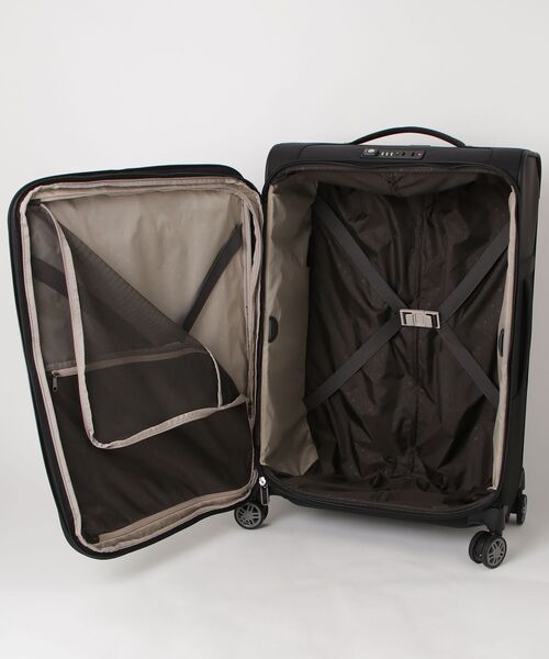 Samsonite(サムソナイト)の「サムソナイト AIREA スピナー67 エキスパンダブル ブラック(スーツケース/キャリーバッグ・メンズ・ブラック・M)」の9枚目の写真