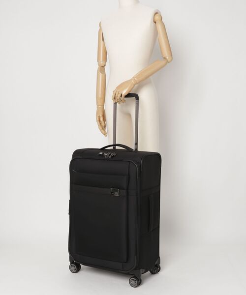 Samsonite(サムソナイト)の「サムソナイト AIREA スピナー67 エキスパンダブル ブラック(スーツケース/キャリーバッグ・メンズ・ブラック・M)」の10枚目の写真