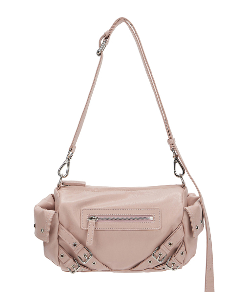 DEINET(ダイニット)の「STUD POCKET BAG IN PINK(ショルダーバッグ・レディース・その他・FREE)」の1枚目の写真