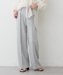 スウェット素材なの?!綺麗見えダンボールセミワイドパンツ
