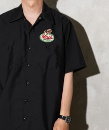 MACK TRUCKS × RED KAP / マック トラックス×レッドキャップ S/S WORK SHIRT 半袖ワークシャツ